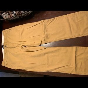 Tan pair of khakis. Relaxed straight fit